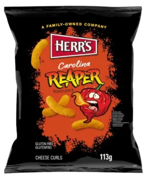 Herr's Extra Csípős Sajtos Kukorica Snack (113g)