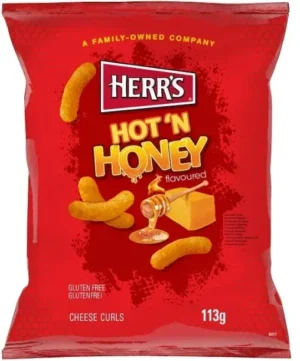 Herr's Csípős-Mézes Sajtos Kukorica Snack (113g)