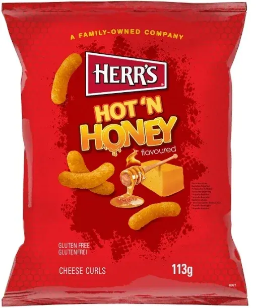 Herr's Csípős-Mézes Sajtos Kukorica Snack (113g)