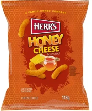 Herr's Mézes-Sajtos Kukorica Snack (113g)