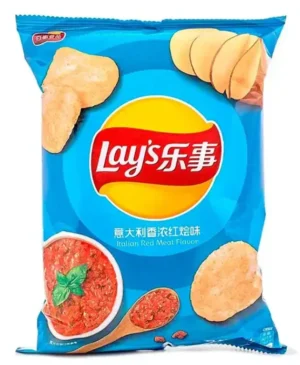 Lay's Olasz Vörös Hús Ízű Burgonyachips (70g)