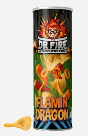 Dr. Fire Extrém Csípős Chilis Burgonyachips (80g)