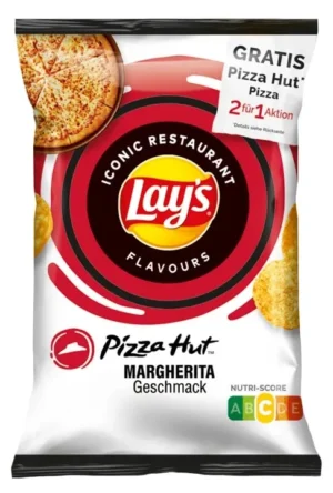 Lay's Margherita Pizza Ízű Burgonyachips (150g)