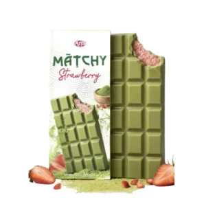 ARTU Matcha Teás Fehércsokoládé Eperrel (105g)