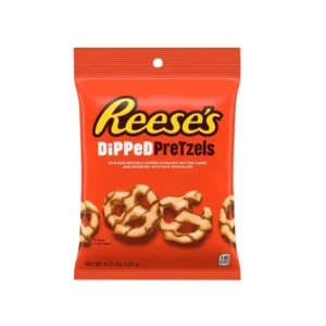 Reese's Mogyoróvajas krémbe mártott sós perecek (120g)