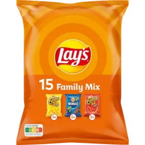 Lay's Family Mix – 15 darabos vegyes chips válogatás(315g)