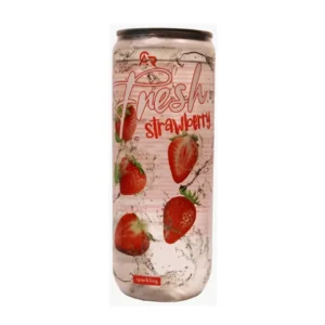 Fresh Strawberry - Szénsavas eper ízű üdítőital (330ml)