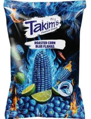 Takim's – Pörkölt kék kukoricaszemek lime-os és tüzes chili ízesítéssel (100g)