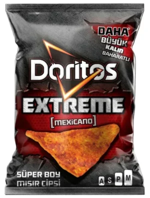 Doritos - Extra csípős mexikói tortilla chips (100g)