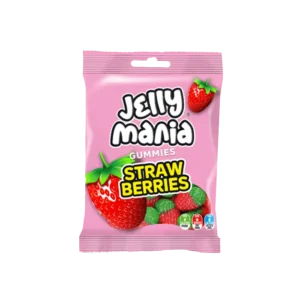 Jelly Mania – Epres gumicukor (100g)