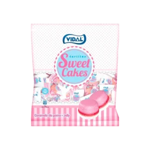 Vidal Sweet Cakes – Édes "Sütemény" Gumicukor (80g)