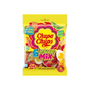 Chupa Chups - Vegyes gyümölcsös gumicukor válogatás (150g)