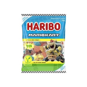 Haribo Mario Kart Pica - Vegán, savanyú gumicukor (80g)