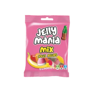 Jelly Mania – Vegyes gyümölcsös gumicukor válogatás (100g)