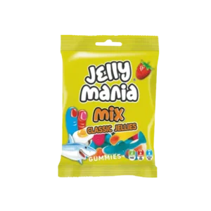 Jelly Mania – Vegyes, klasszikus gumicukor válogatás (100g)