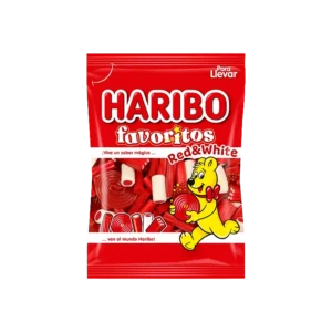 Haribo favoritos red& white (90g)