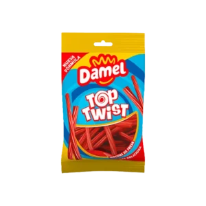 Damel Top Twist - Csavart Epres Gumicukor Rudak (135g)