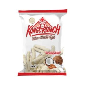 Kong Crunsh Kókuszos-Mandulás Kukorica Snack (90g)