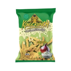 Kong Crunsh Tejfölös-Hagymás Kukorica Snack (90g)